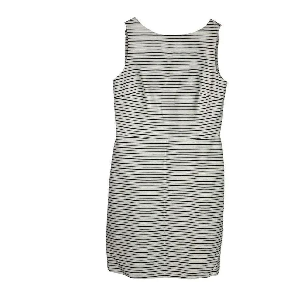 Massimo Dutti size 8 Sleeveless Striped Shift Dress NEW